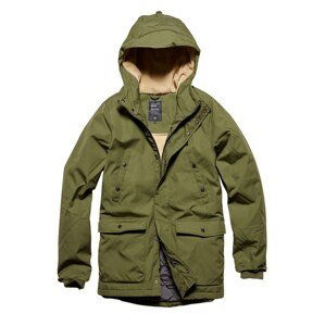 Parka Skinner Vintage Industries® - Olive (Farba: Olive Green , Veľkosť: S)