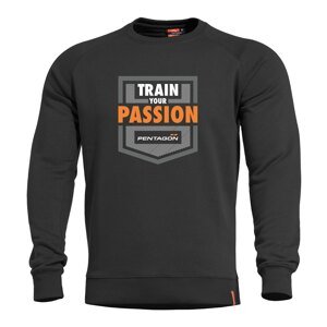 Mikina Hawk Train Your Passion PENTAGON® - zelená – Čierna (Farba: Čierna, Veľkosť: M)