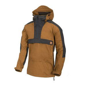 Bunda Woodsman Anorak® Helikon-Tex® - dvojfarebná Coyote / Ash Grey (Farba: Coyote / Ash Grey, Veľkosť: M)