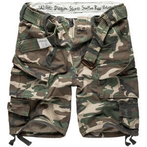 Krátke nohavice RAW VINTAGE SURPLUS® Division Shorts - woodland (Farba: US woodland, Veľkosť: 4XL)