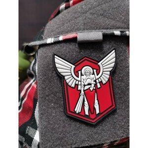 Nášivka Archangel Saint Michael shield JTG® – Červená (Farba: Červená)