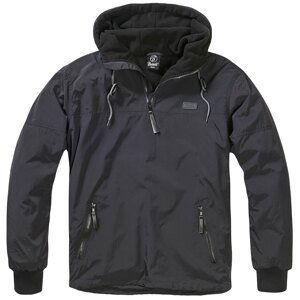 Bunda Luke Windbreaker Brandit® – Čierna (Farba: Čierna, Veľkosť: L)