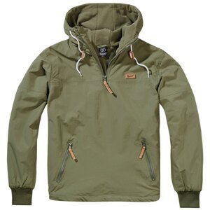 Bunda Luke Windbreaker Brandit® – Olive Green  (Farba: Olive Green , Veľkosť: M)