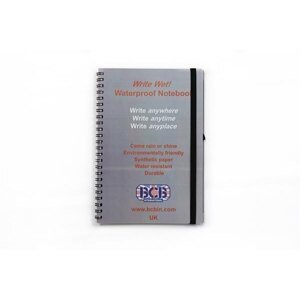 Vodeodolný zápisník PVC Cover A5 BCB® (Farba: Sivá)