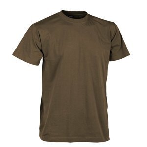 Bavlněné tričko Helikon-Tex® s krátkým rukávem – Mud Brown (Farba: Mud Brown, Veľkosť: S)