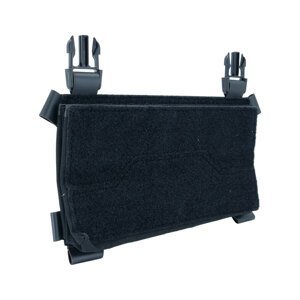 Predný panel Double Front Flap 1.0 Husar® – Čierna (Farba: Čierna)