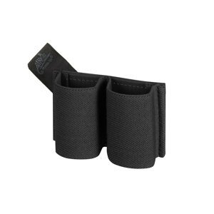 Velcro insert Helikon-Tex® Elastic na dva pistolové zásobníky – Černá (Farba: Čierna)