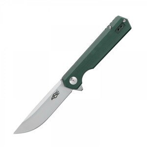Zatvárací nôž Firebird FH11 Ganzo® – Strieborná čepeľ - Satin, Zelená (Farba: Zelená, Varianta: Strieborná čepeľ - Satin)