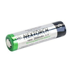 Dobíjacia batéria 18650 (2600 mAh) NexTorch® (Farba: Viacfarebná)