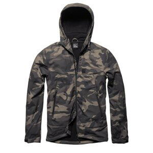 Bunda softshell Alford Vintage Industries® – Black Camo  (Farba: Black Camo, Veľkosť: S)