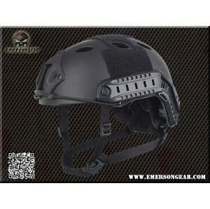 Airsoftová helma Fast PJ EmersonGear® – Čierna (Farba: Čierna)