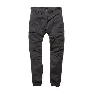 Kalhoty Vince Cargo Jogger Vintage Industries® sivá (Farba: Sivá, Veľkosť: 34)