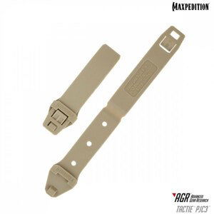 Připojovací pásky TacTie Clips Maxpedition® PJC3 6 ks – Khaki (Farba: Khaki)