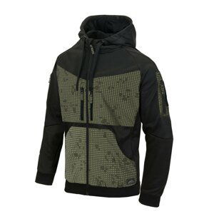 Mikina Rogue Helikon-Tex® – Černá / Desert Night Camo (Farba: Černá / Desert Night Camo, Veľkosť: L)