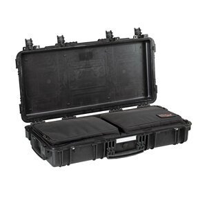 Odolný vodotesný kufor 7814 Explorer Case® / s puzdrom – Čierna (Farba: Čierna)