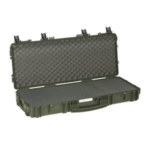 Odolný vodotesný kufor 9413 Explorer Case® / s penou – Zelená (Farba: Zelená)