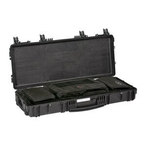 Odolný vodotesný kufor 9413 Explorer Case® / s puzdrom – Čierna (Farba: Čierna)