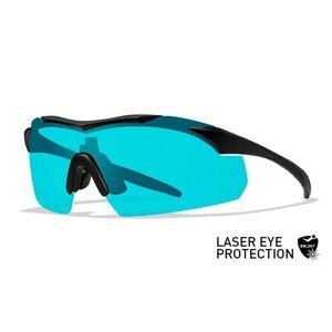 Ochranné strelecké okuliare Vapor 2.5 Laser Wiley X® – Blue Tint, Čierna (Farba: Čierna, Šošovky: Blue Tint)