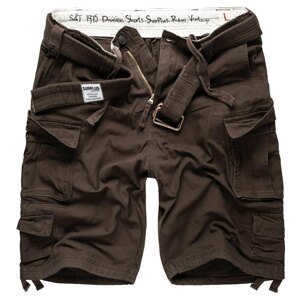 Krátke nohavice RAW VINTAGE SURPLUS® Division Shorts - hnedé (Farba: Hnedá, Veľkosť: L)