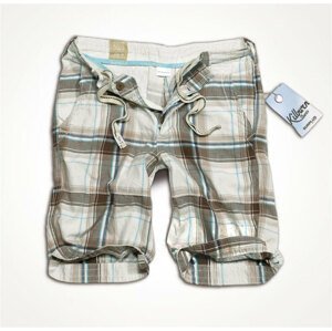 Krátke nohavice RAW VINTAGE SURPLUS® Kilburn Shorts - hnedé (Farba: Hnedá, Veľkosť: S)