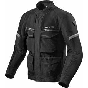 Rev'it! Outback 3 Black/Silver 4XL Textilná bunda