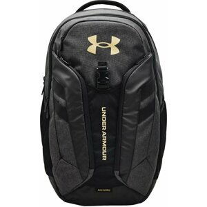 Under Armour UA Hustle Pro Black Medium Heather/Black/Metallic Gold 31,5 L