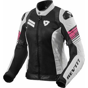 Rev'it! Jacket Apex Air H2O Ladies White/Pink 40 Textilná bunda