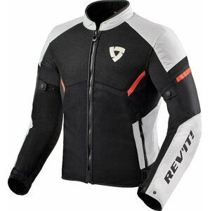 Rev'it! Jacket GT-R Air 3 White/Neon Red 2XL Textilná bunda