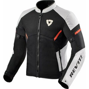 Rev'it! Jacket GT-R Air 3 White/Neon Red 3XL Textilná bunda