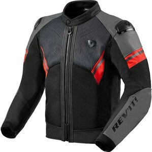 Rev'it! Jacket Mantis 2 H2O Black/Red S Textilná bunda