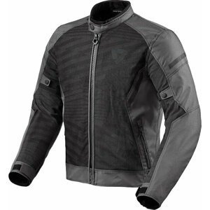 Rev'it! Jacket Torque 2 H2O Black/Grey L Textilná bunda