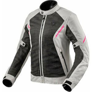 Rev'it! Jacket Torque 2 H2O Ladies Black/Light Grey 44 Textilná bunda