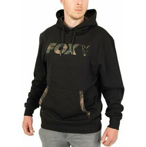 Fox Fishing Mikina Lightweight Pullover Hoody Black/Camo Print S