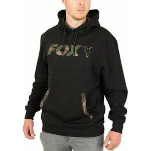 Fox Fishing Mikina Lightweight Pullover Hoody Black/Camo Print 3XL