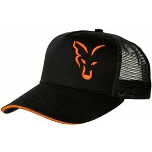 Fox Fishing Čiapka Black/Orange Trucker Cap