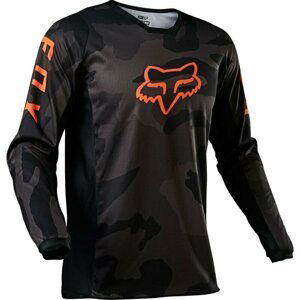 FOX 180 Trev Jersey Black Camo L Motokrosový dres