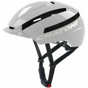 Cratoni C-Loom 2.0 Silverfrost Glossy S/M Prilba na bicykel