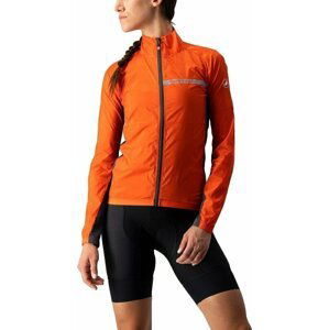 Castelli Squadra Stretch W Jacket Fiery Red/Dark Gray XL