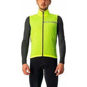 Castelli Squadra Stretch Vest Yellow Fluo/Dark Gray L