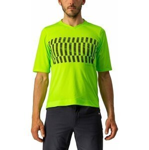 Castelli Trail Tech SS Electric Lime/Dark Lime S