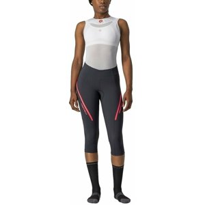 Castelli Velocissima 3 W 3/4 Tights Dark Gray/Brilliant Pink S