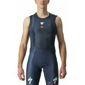 Castelli Quick-Step Alpha Vinyl 2022 Pro Mesh Sleeveless Belgian Blue L