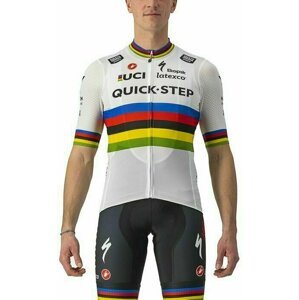 Castelli Quick-Step Alpha Vinyl 2022 Competizione Jersey World Champion XL