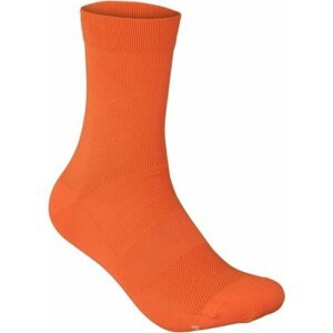 POC Fluo Sock Fluorescent Orange M Cyklo ponožky