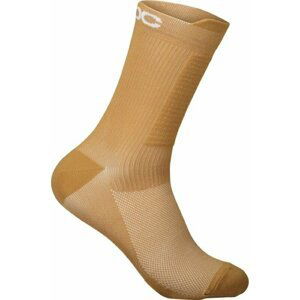 POC Lithe MTB Mid Sock Aragonite Brown L Cyklo ponožky