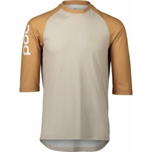 POC MTB Pure 3/4 Jersey Sandstone Beige/Aragointe Brown L