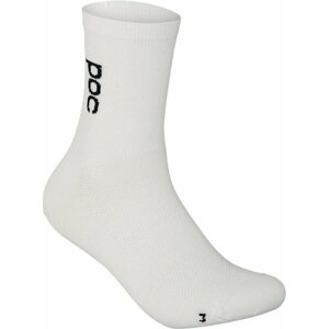 POC Soleus Lite Long Sock Hydrogen White L Cyklo ponožky