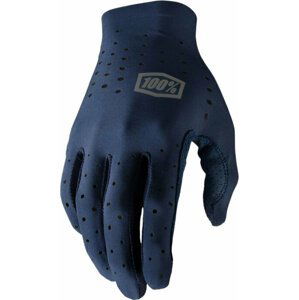 100% Sling Bike Gloves Navy L Cyklistické rukavice