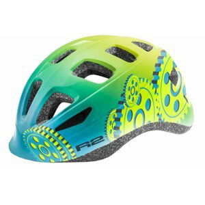 R2 Bunny Helmet Blue/Neon Yellow XS