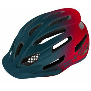 R2 Spirit Helmet Petrol Green/Red M